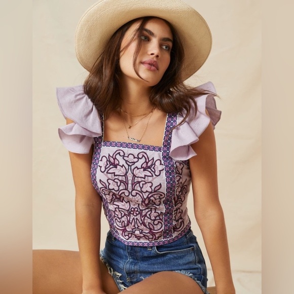 Anthropologie Tops - Anthropologie letmebe top size large